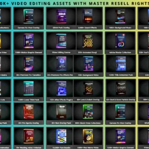 Over 100,000 Video Editing Assets Bundle