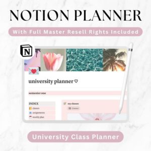 Ultimate Student Notion Dashboard 2026 – Academic Planner, Notes System & Productivity Hub