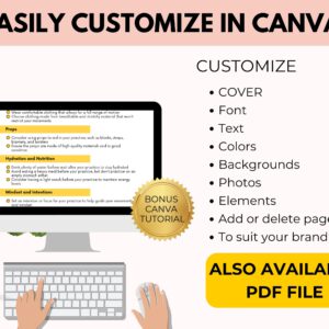 Professional Fitness & Wellness Checklist – Premium Printable Planner