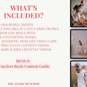 1300 Viral Motherhood Reels for Instagram, TikTok & Shorts – Canva Editable & Ready to Post