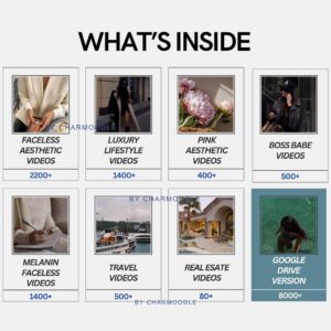 8000 Luxury Lifestyle Reels Bundle | Viral Faceless Content for Instagram,TikTok & YouTube Shorts