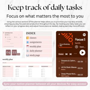 Ultimate Student Notion Dashboard 2026 – Academic Planner, Notes System & Productivity Hub